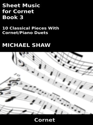 cover image of Sheet Music for Cornet